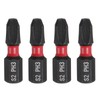sourcing map 4pcs PH3 Phillips Screwdriver Bit 1/4" Hex Shank
