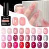 MTSSII Gel Nail Polish Set,UV/LED Soak Off,Gel Nail Kit Art