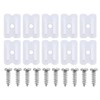 iNextStation Neon LED Strips Light Accessories, 10pcs Led Neon Mounting