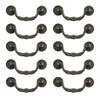 Geesatis 10 Pcs Cabinet Drawer Pull Handles Zinc Alloy Furniture