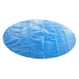 Gatuida 1PC Round Pool Solar Cover Heat Insulation Blanket for Pool Durable Blue Cover Easy to Install Store for Inflatable