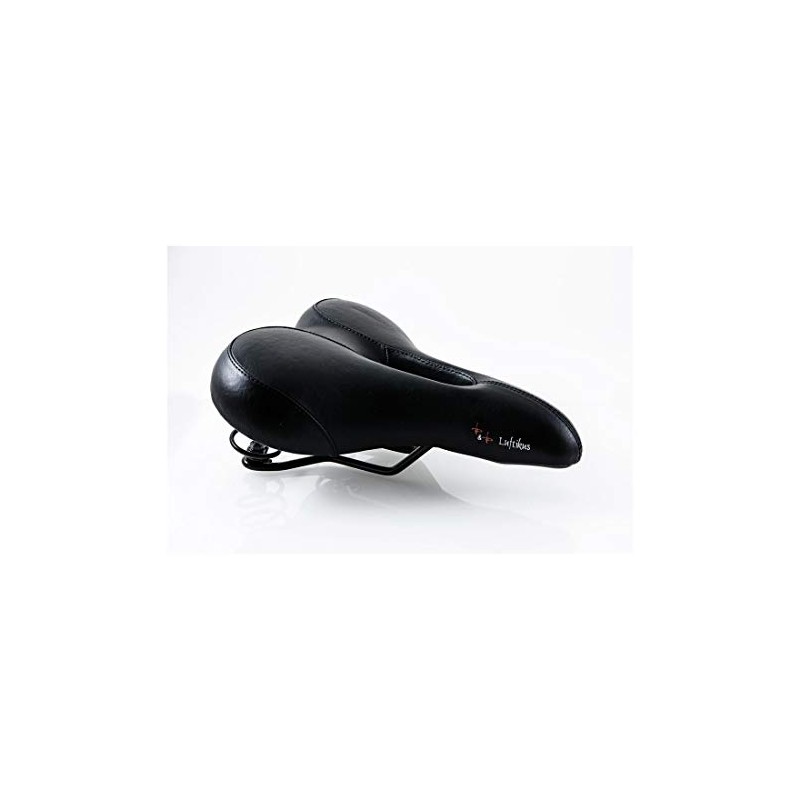 P&P pro cycling Luftikus Berquem Saddle, Black, Standard