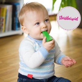 Baby Wolle - Merino Baby natur (Fb 6010) - 6 Knäuel Babywolle + GRATIS Label - Babywolle flauschig - 25g/140m - Nadelstärke 2,5-3mm - Baby Garn Merino - Merino Wolle Baby stricken von MyOma