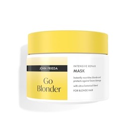 John Frieda Go Blonder Intensive Repair Mask 250ml. Blonde Hair Mask for Bleached Hair Care and Soft Smooth Finish