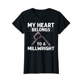 Womens Millwright Wife Training Industrial Mechanic Welding Tools T-Shirt