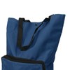 Foldable Shopping Cart with Wheels, Reusable Shopping Cart Bag, Large
