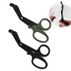 Pack of 2 bandage scissors, clamp care, rescue scissors, bandage