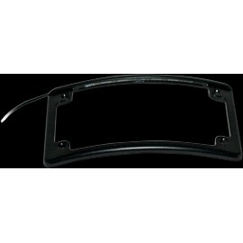 CUSTOM DYNAMICS LED License Plate Frame Black LPF-RAD-B-LP