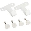 Wakai T-Hooks for Drywall, Pack of 2, White