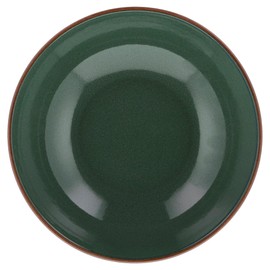 BITZ Pasta Bowl for Pasta and Salads, Diameter 20 cm, Stoneware, Wood/Forest