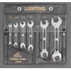 Esco EA615AN 6-Piece Set 0.2 - 0.9 inch (5.5 - 24 mm) Double Ended Spanner (Lightweight)