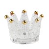 ZKKD Glass Crown Ashtray Creative Desktop Smoking Ash Tray Home