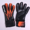 Kelme Vortex Training Goalkeeper Gloves, Black/Neon Orange, Size 11