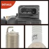 A-Premium Set of 4 Ignition Coil Pack and Iridium Spark