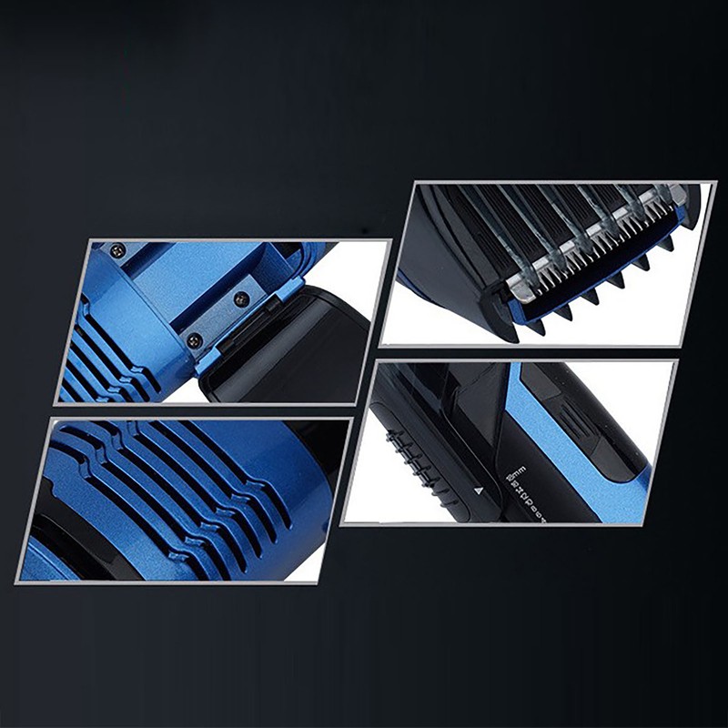 Hair Clippers Professional Rechargeable 4 Speeds Adjustment Hair Trimmer for