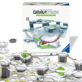 Ravensburger GraviTrax Starter Set - Gravity & Magnetic Marble Game - MESH Accredited STEM Toy for Kids - Brain-Building, Educational Gift - Engages Critical Thinking, Problem Solving - Ages 8+