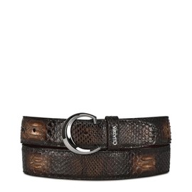 Cuadra Men's Belt with Genuine Python Leather, CS381PH, Size 42