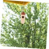 CIYODO Detailed Design Hummingbird House Bird Nest Outdoor Garden Swing