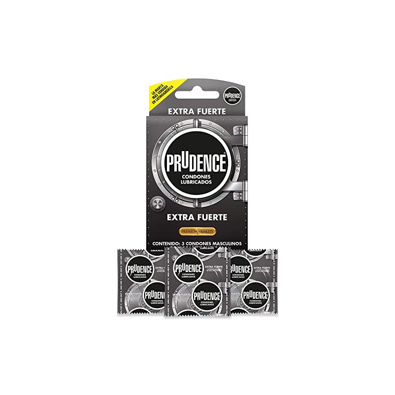 Prudence Preservativos Extra Fuerte C3, Pack of 1