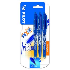 Pilot Frixion Erasable Rollerball Pen - BLUE Triple