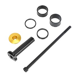 IUVWISN Dirt Bike Stem Lock Handlebar Headset Cap Base Stem Spacer Kit CNC for Surron Sur Ron LBX Talaria Sting MX3/MX4 Talaria XXX X3 PRO E-Ride Pro SR S SS 2.0 3.0 79Bike Electric Dirt Bike Gold