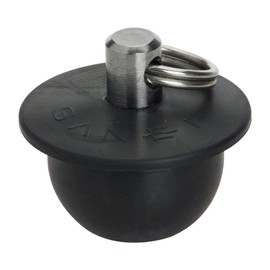 SANEI Rubber Stopper for Bath, TOTO Type, with Brim, No Chain, PH270F-32
