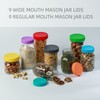 Bedgeta 18 Pack 9 Wide Mouth & 9 Regular Mouth
