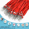 50 Pcs Badge Lanyards Flat Lanyards for ID Badges Bulk