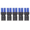 5Pcs EC5 to XT60 Adapter Rubber Plastic Copper Sturdy Accurate