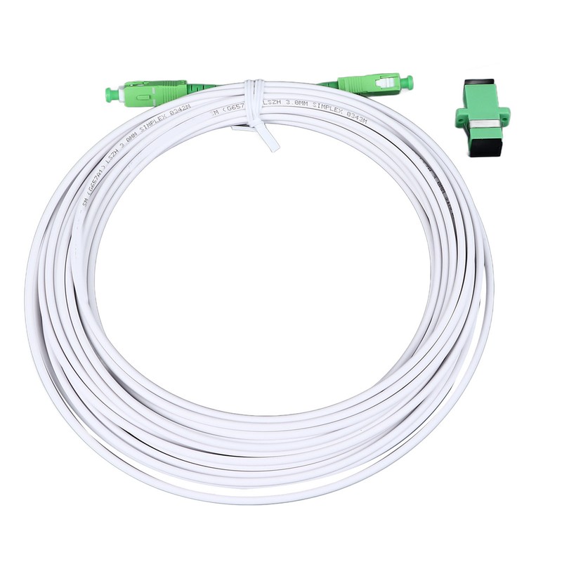 Optical Modem Extension Cable Set Armored Single Mode SC Patch