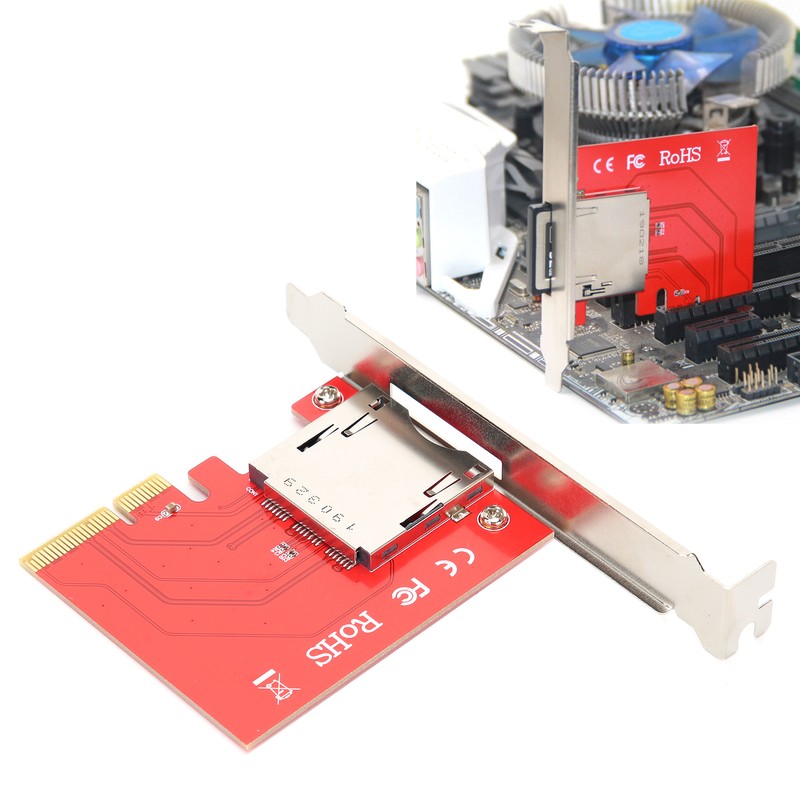 PCIE Adapter CF Card Reader Converter Board Module CF201 for