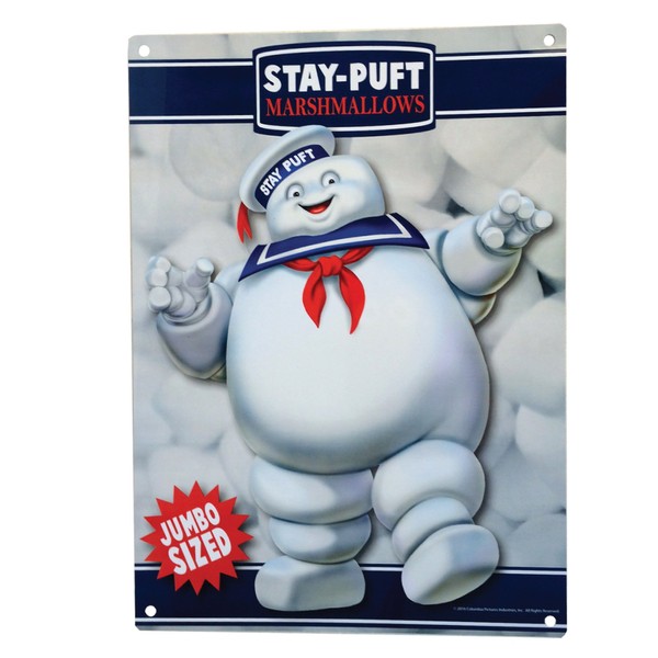 Factory Entertainment Ghostbusters Stay Puft Metal Sign, 10", Multicolor