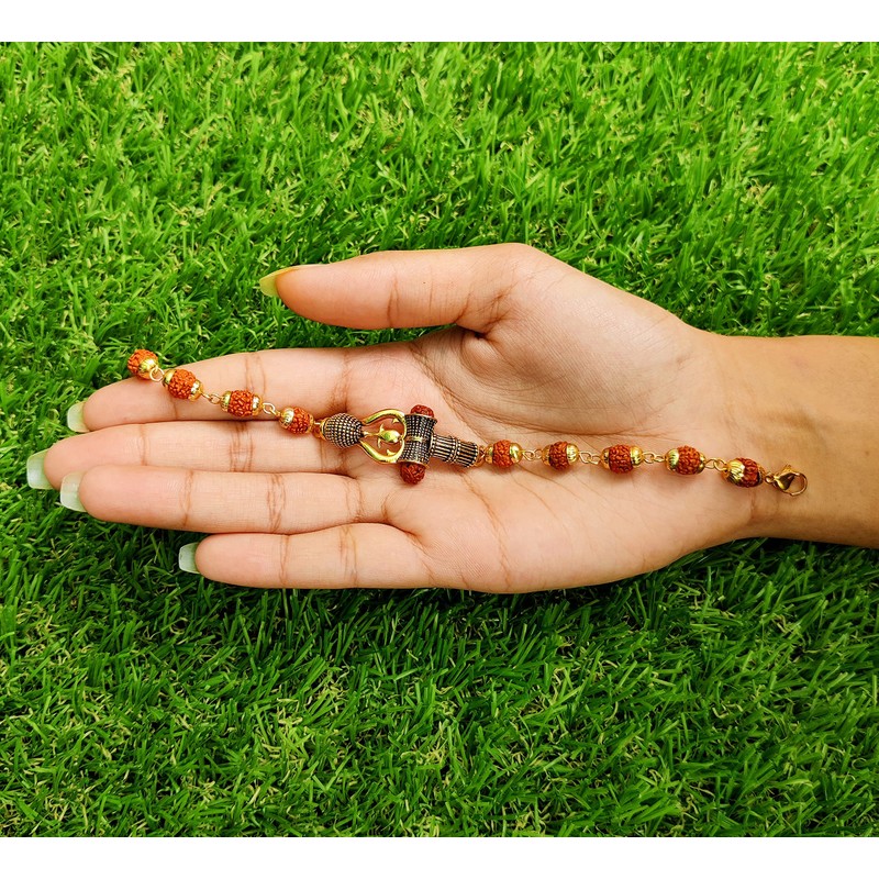 Ensemble Combo Festif WC_Diwali/Bhaidooj - Combinaison de 2 Bracelets Rudraksha