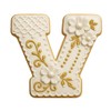Mighty Gadget 3 inches Varsity Letters Cookie Cutters (V)