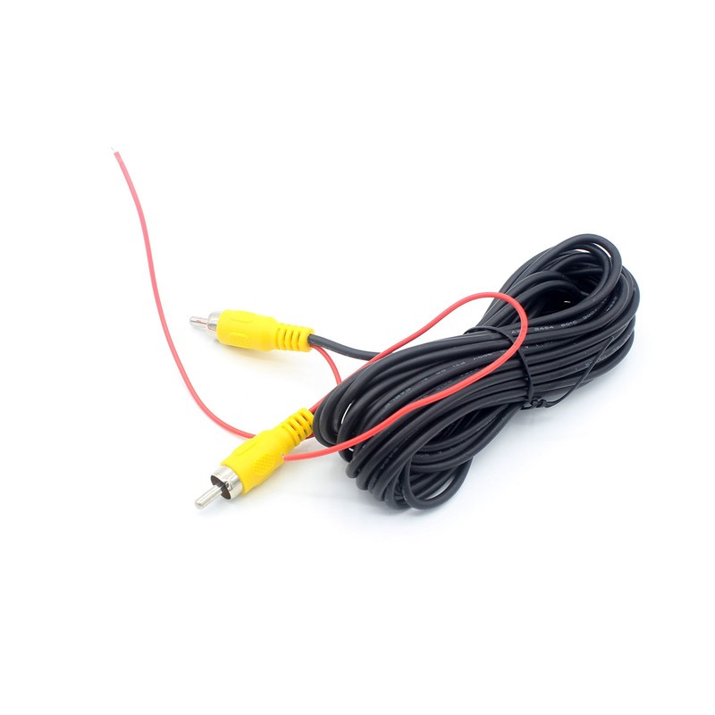 LoongGate Car Backup Camera RCA Video Cable - Reverse Rear