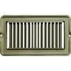 RV Designer H872, Metal Floor Register, Undampered, 7.5 inch x