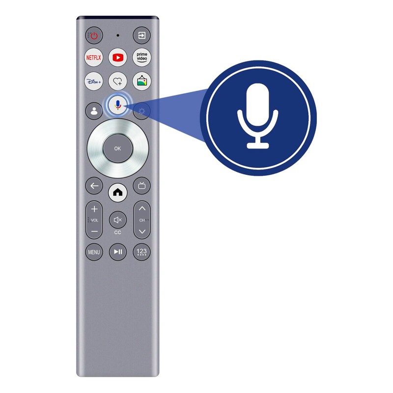 New Replacement Voice Remote Control fit for Hisense QLED 4K