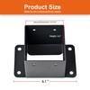4x4 Post Base, Inner Size 3.6"x3.6" Post Base Brackets, Heavy