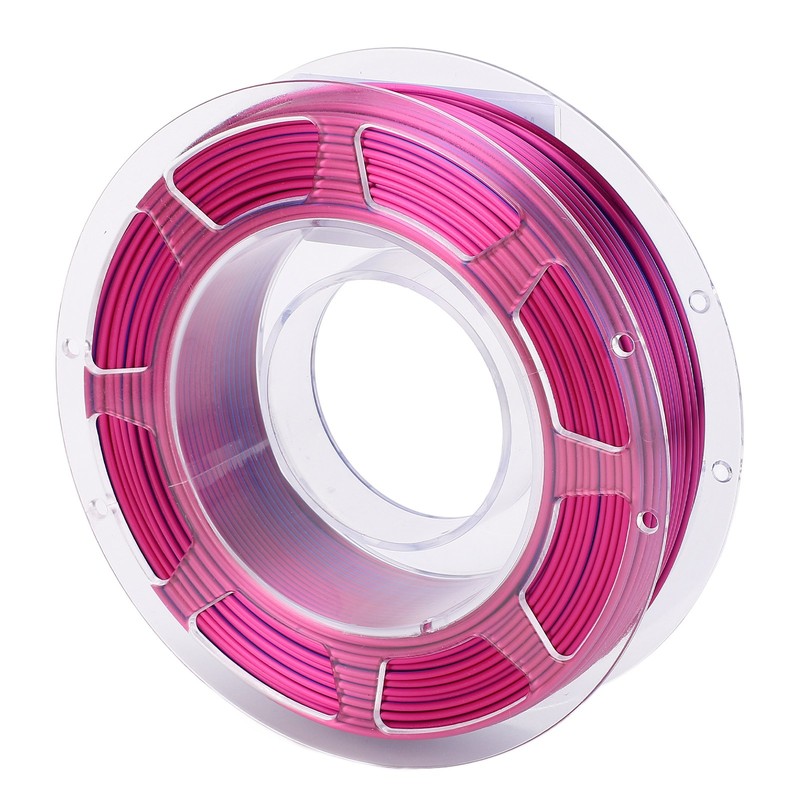 PLA Filament Dual Color Blue and Purplish Red 1.75mm 200g
