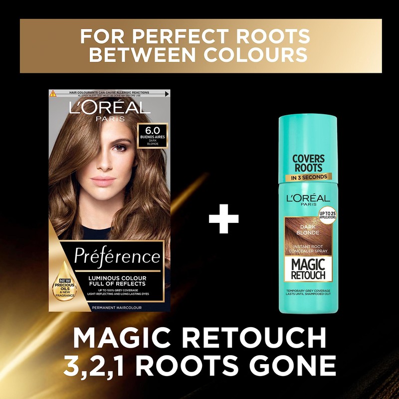 L’Oréal Paris Luminous Colour Permanent Hair Dye, 6 Buenos Aires