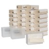 DrDirt Bamboo Facial Tissue Bulk 3 Ply 110 Count Individual Travel Packs Necessities Bulk 27 Packs with 3 Eco Wall Mounted Dispenser Box Cover Holder