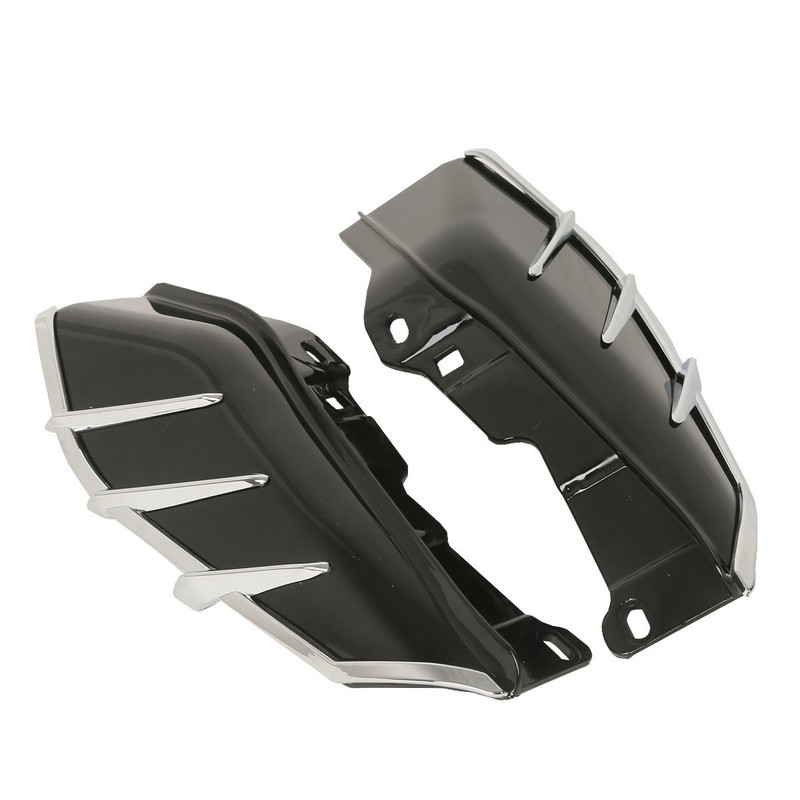 XMT-MOTO Black Mid-Frame Air Deflectors for Harley Touring and Trike
