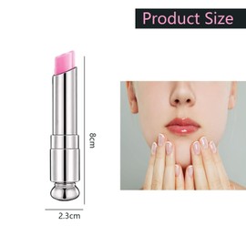 3PCS Color Changing Lipstick, Lip Gloss Colour Changing Lip Balm, Nutritious Tinted Lip Balm, Moisturizer Magic Temperature Color Change Lipstick, Lip Balm Tinted Long Lasting for Lip Repair