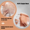10 Packs 200 Mesh 99.9% Pure Copper Screen Woven Mesh