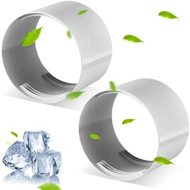 Outus 5.9 Inch Exhaust Hose Connector and Extender Portable Air Conditioner Exhaust Coupler Connector, Support Clockwise and Counter Clockwise Threads Hose Coupling Extension(2 Pieces)