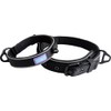 DOG & CO Padded Reflective Performance Collar, X-Large, Black