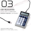 DENTEN Calculator Numeric Keypad 2 in 1 Bluetooth Wireless Mechanical