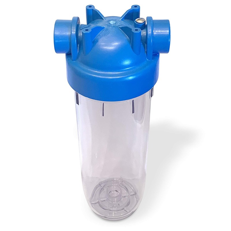 European Design Transparent Standard 10 inch Water Filter Housing, Presser