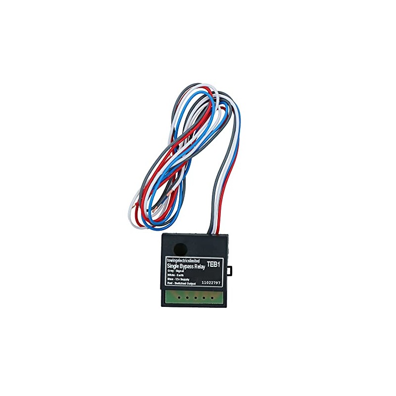 Single 1 Way 12v Bypass Relay Module for Ignition Feed