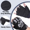 CubePlug Kids Boy Girl Cycling Climing Half Finger Gloves GEL